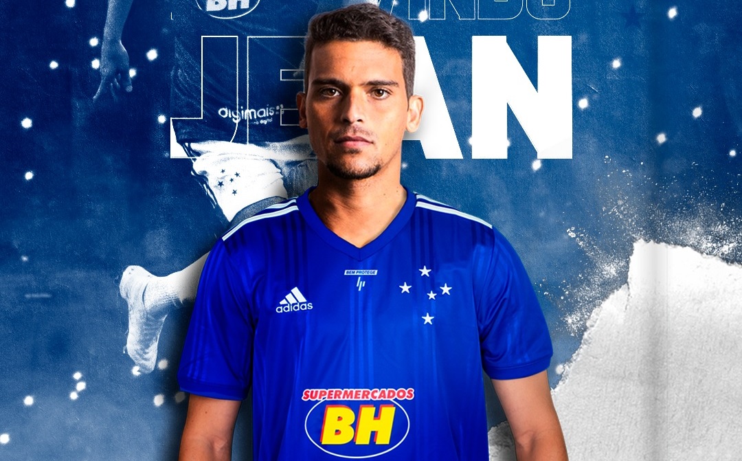 Jean é o novo reforço do Cruzeiro para a temporada; apresentação oficial será nesta sexta-feira