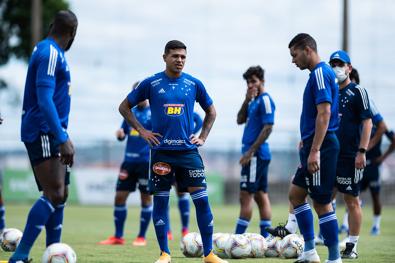 Cruzeiro inicia a preparação para o jogo contra o Cuiabá, no Independência