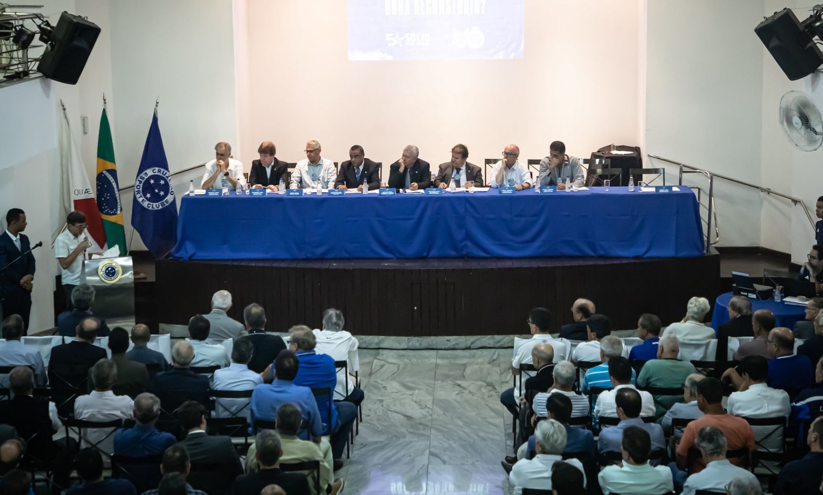 Primeiras propostas de modernização do Estatuto do Cruzeiro são apresentadas pelo Departamento Jurídico celeste