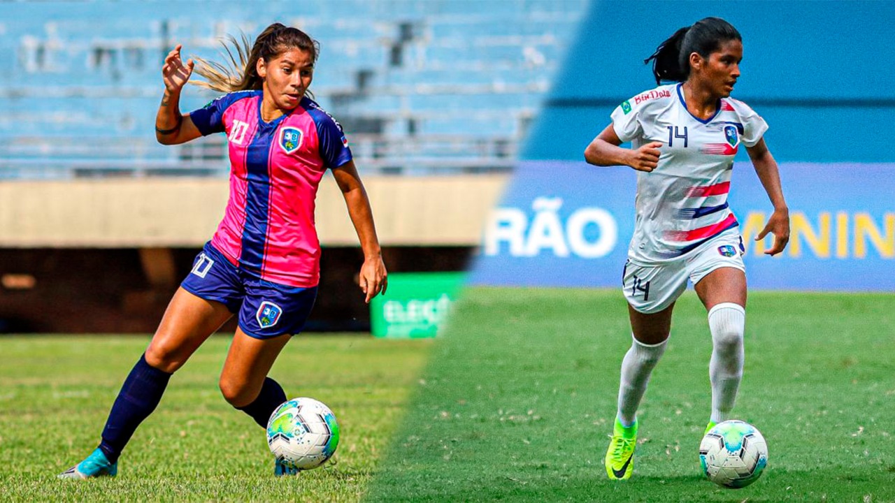 Cruzeiro reforça equipe feminina com as chegadas da meio-campista Mayara Vaz e da atacante Marília