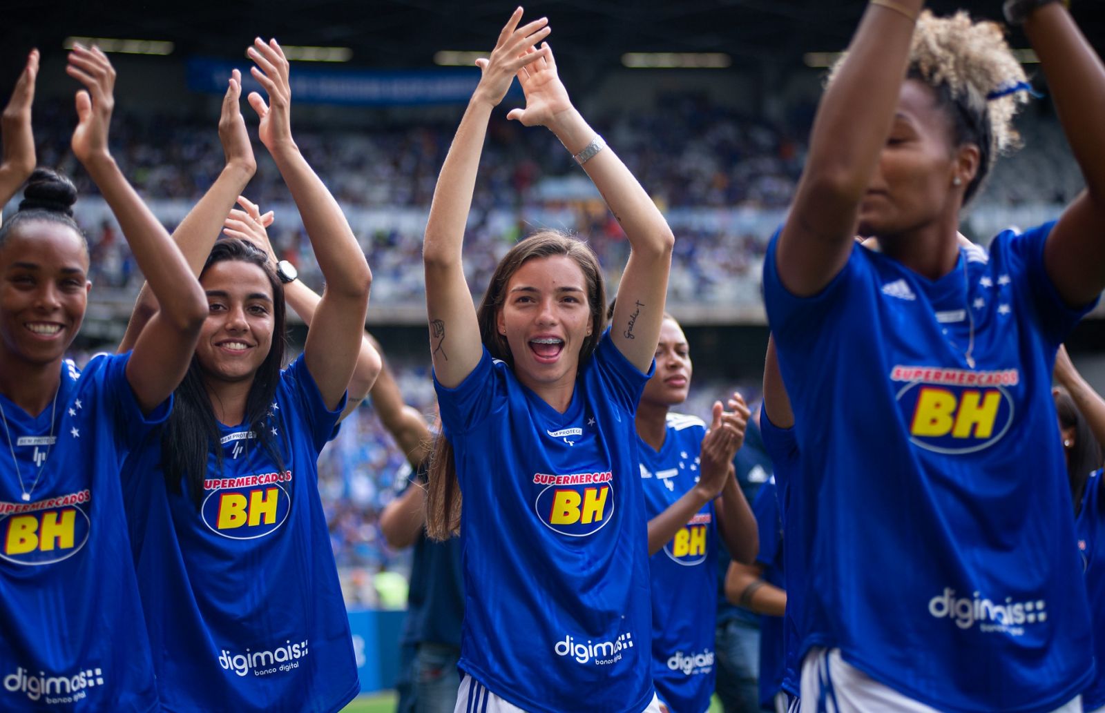 Jogo das Cabulosas contra o Palmeiras dá start à campanha do Cruzeiro em homenagem ao mês das mulheres