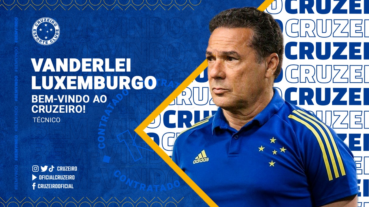 Técnico multicampeão em 2003, Vanderlei Luxemburgo está de volta ao Cruzeiro