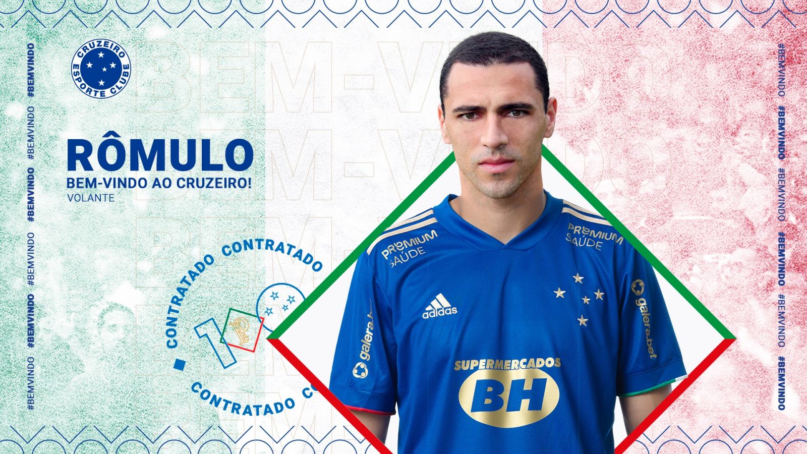 Após temporadas de sucesso no futebol italiano, Rômulo retorna ao Cruzeiro